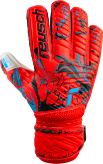 Reusch Attrakt Grip 5370815 3334 black red front